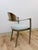 Gray Late 20th Century Elite Modernist Stainless Steel Dining Accent Chair Upholstered Seat For Sale - Image 8 of 10