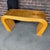 Brown Gabriella Crespi Style Mid-Century Pencil Reed Rattan Waterfall Console Table For Sale - Image 8 of 9