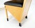 Orange Birds Eye Maple Italian Art Deco Style Low Profile Desk w/ Leather Chair - A Pair For Sale - Image 8 of 12