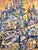 Abstract "Visions of the Metropolis" - #5 Original Oil on Canvas by Travis Flack For Sale - Image 3 of 7