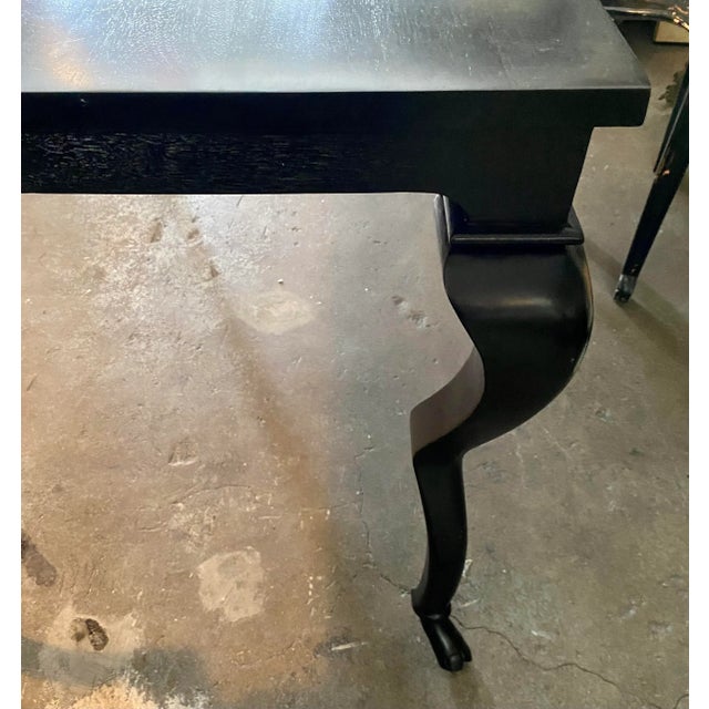 Lacquered Goat Foot Shaped Dinning Table For Sale - Image 4 of 9