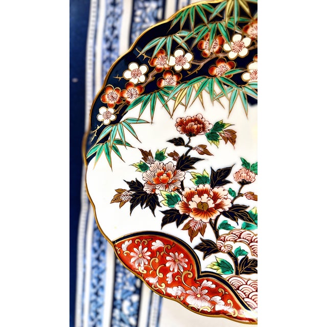 Imari Scalloped Plate For Sale In New York - Image 6 of 12
