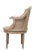 Louis XVI Style Barrel Cane Desk Chair, 1900 For Sale - Image 3 of 13