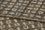 Textile Rug & Kilim’s Block Print Rug in Brown With Cream Geometric Patterns For Sale - Image 7 of 7