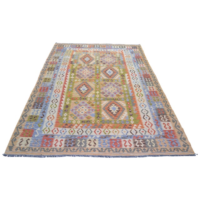 Flatweaved with care using traditional rug-making techniques, this wool rug blends timeless craftsmanship with a modern...