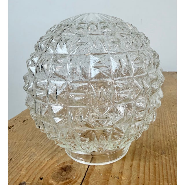 Vintage White Porcelain Ceiling Light, 1970s For Sale - Image 10 of 14