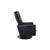 Black Leather Ego Armchair with Manual Function from Rolf Benz For Sale - Image 11 of 15