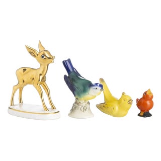 20th Century Porcelain Pieces, Set of 4 For Sale