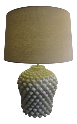 Large Vintage Italian Ceramic Table Lamp, 1980s