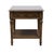 Drexel Furniture Bookmatched Walnut Italian Mediterranean Style 20" Accent End Table For Sale - Image 11 of 12