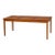 1960s Refinished 72”-111” Danish Modern Cherry Draw Leaf Dining Table For Sale