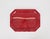 Mid-Century Italian Red Acrylic Serving Tray, 1980s For Sale - Image 13 of 14