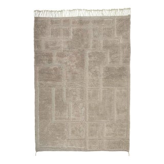 Hand-Knotted Wool Rug by Azele Studio For Sale