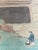 Large Chinese Paintings on Rice Paper Mounted on Wood - A Pair For Sale - Image 4 of 13