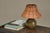 Green French Olive Green Glazed Studio Pottery Table Lamp with Rattan Shade, 1960s For Sale - Image 8 of 12