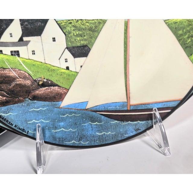Coastal Americana Lighthouse Melamine- Set of 22 Of For Sale - Image 4 of 12