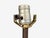 Bitossi Attr., Monumental Table Lamp, Green Glazed Ceramic, Italy, 1960s For Sale In New York - Image 6 of 10