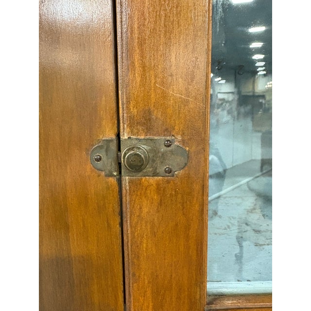 American 19th Century Handcrafted American Walnut Corner Cupboard For Sale - Image 3 of 12