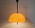 Mid-Century Space Age Yellow Pendant by Harvey Guzzini for Meblo, Italy, 1970s For Sale - Image 6 of 17