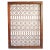 Wood Large Wood Framed Open Iron Screen For Sale - Image 7 of 7