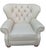 Timeless American Style and Benchmade Craftsmanship of a Writer's Club Chair and Ottoman. For Sale - Image 9 of 12