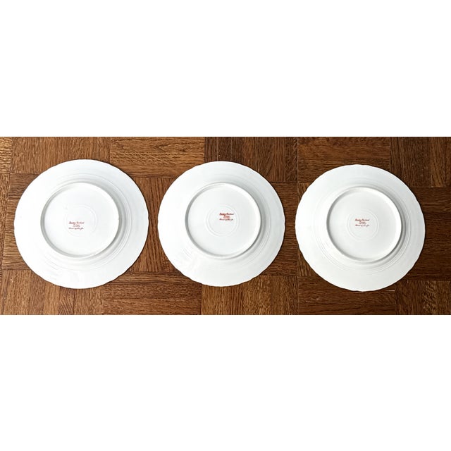 French Limoges Plates (Schleiger 1246-5) - Set of 3 For Sale In New York - Image 6 of 10