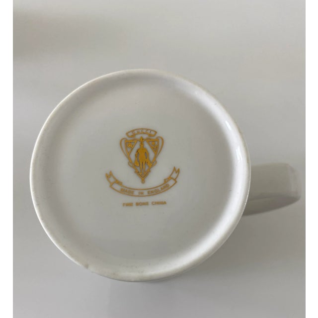 White Gucci V Accornero Set/6 Mugs With Box For Sale - Image 8 of 13