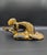 Late 19th Century 19th Century Burmese Gilt-Wood Statue: Buddhist Monk in Prayer For Sale - Image 5 of 12