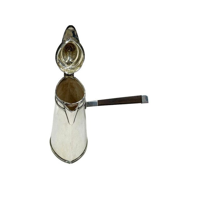 Dutch Silver Chocolate Pot Set, by Kempen & Sons, 1918, Set of 3 For Sale - Image 6 of 15
