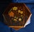 1960s Vintage Sorrento Italian Inlaid Wood Musical Jewelry Box Geometric Hexagonal For Sale - Image 5 of 14