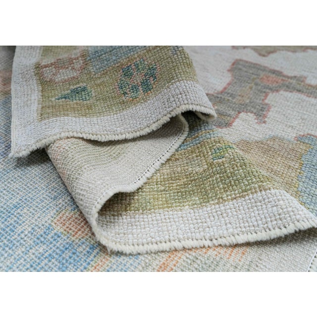 Turkish Oushak Rug 12' x 15' #20398 For Sale In Houston - Image 6 of 8