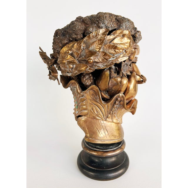 1970s Miguel Ortiz Berrocal Sculpture "Homage to Arcimboldo" Signed, #601 Edition 100 For Sale - Image 9 of 14