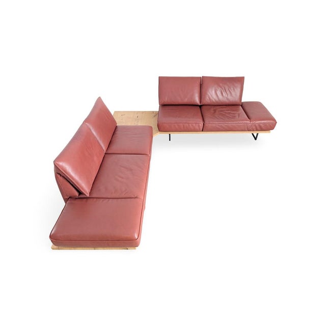Phoenix Corner Sofa in Aniline Leather from Koinor For Sale - Image 4 of 15
