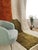 Textile Contemporary Orange Green Color Block Wool Moroccan Rug For Sale - Image 7 of 18