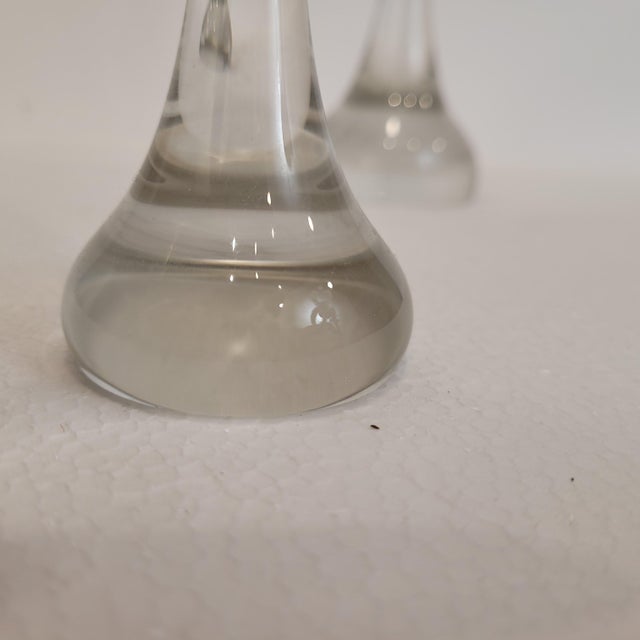 Tulip Candleholders in Blown Glass by Bjönn Wiinblad for Rosenthal, Germany, 2000s, Set of 2 For Sale - Image 16 of 18