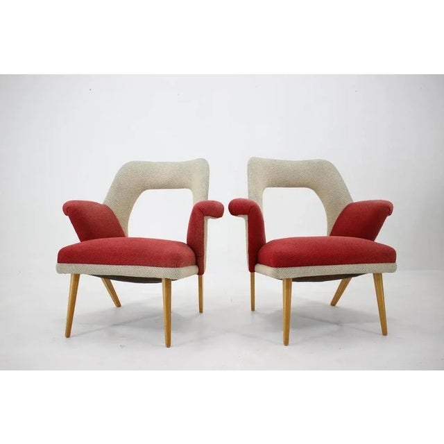 Set of Mid-Century Armchairs, 1960s For Sale - Image 3 of 10