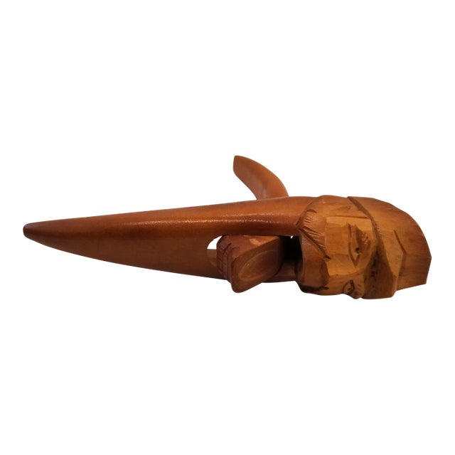 Vintage 1960s Sailor Man Wooden Nutcracker For Sale