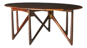 Kurt Ostervig Rosewood Dining Table