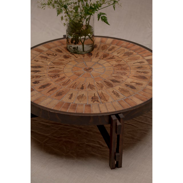 Roger Capron Ceramic Coffee Table by Roger Capron, France, 1960s For Sale - Image 4 of 13