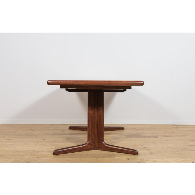 Mid-Century Modern Rosewood Extending Dining Table, Denmark, 1960s For Sale - Image 4 of 18