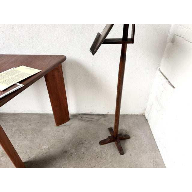 Adjustable Freestanding Lectern in Fruitwood, 1900s For Sale - Image 11 of 16