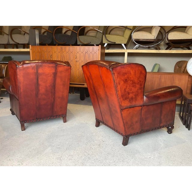 Wesley Hall Chairs with Ottoman, Set of 3 For Sale - Image 5 of 18