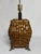 Mid 20th Century Mid 20th Century Asian Chinoiserie Split Bamboo Table Lamp Brass Feet For Sale - Image 5 of 11