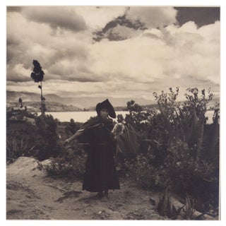 Hanna Seidel, Ecuadorian Woman, Black and White Photograph, 1960s For Sale