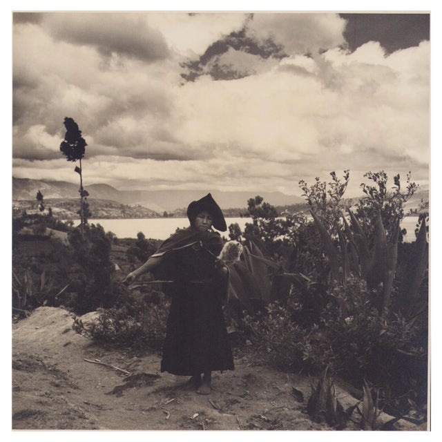 Hanna Seidel, Ecuadorian Woman, Black and White Photograph, 1960s For Sale
