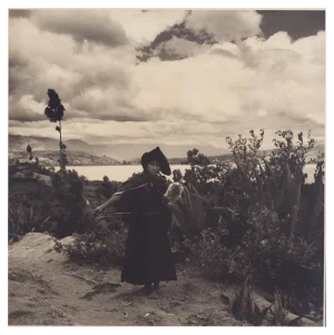 Hanna Seidel, Ecuadorian Woman, Black and White Photograph, 1960s