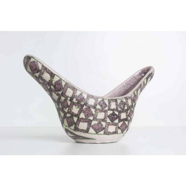 Brown Guido Gambone Vessel Glazed Stoneware Italy, 1955 For Sale - Image 8 of 11