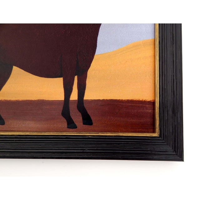 Gold Matt Rix, Naive Style Prize Bay Mare, Print, Framed For Sale - Image 8 of 12