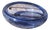 Large Mid-Century Sapphire Blue Holmegaard Provence Bowl by Per Lütken for Royal Copenhagen For Sale