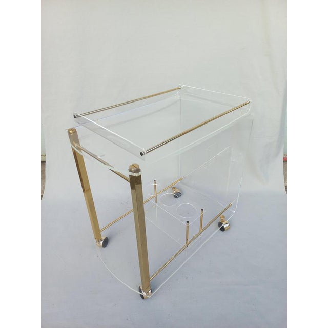 Rolling Bar Table, 1980s For Sale - Image 3 of 14